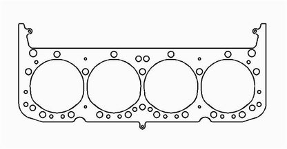 Cometic Gasket Cometic Chevy Gen1 Small Block V8 .036in MLS Cyl Head Gasket-4.135in Bore-With Edelbrock RPM Heads