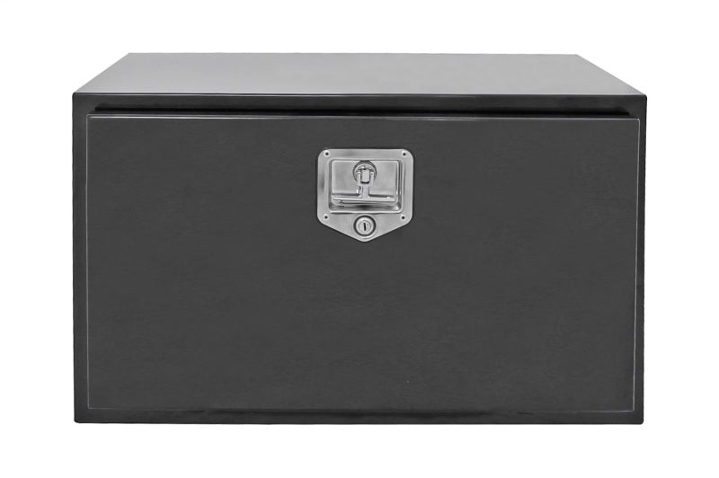 Dee Zee Universal Tool Box - Specialty Underbed Black BT Alum 24X18X18 (Txt Blk)