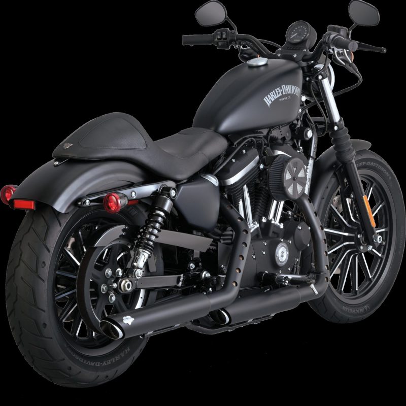 Vance and Hines Vance & Hines HD Sportster 14-22 Twin Slash 3In PCX Slip-On Exhaust