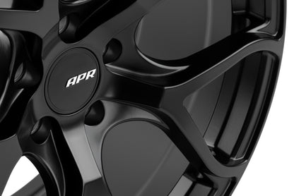 APR A01 Flow Formed 20x9.0 / 5x112 / ET42 / 66.5mm Bore / Satin Black Wheel
