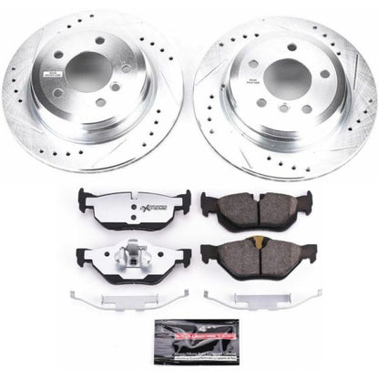 PowerStop Power Stop 07-10 BMW 328i Rear Z26 Street Warrior Brake Kit