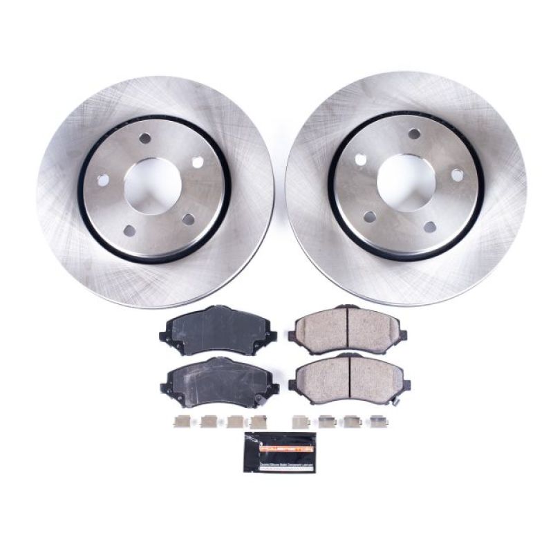 PowerStop Power Stop 08-16 Chrysler Town & Country Front Autospecialty Brake Kit