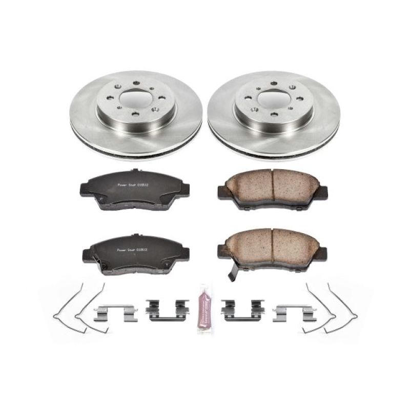 PowerStop Power Stop 09-14 Honda Fit Front Autospecialty Brake Kit