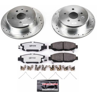 PowerStop Power Stop 92-98 Lexus SC300 Rear Z26 Street Warrior Brake Kit
