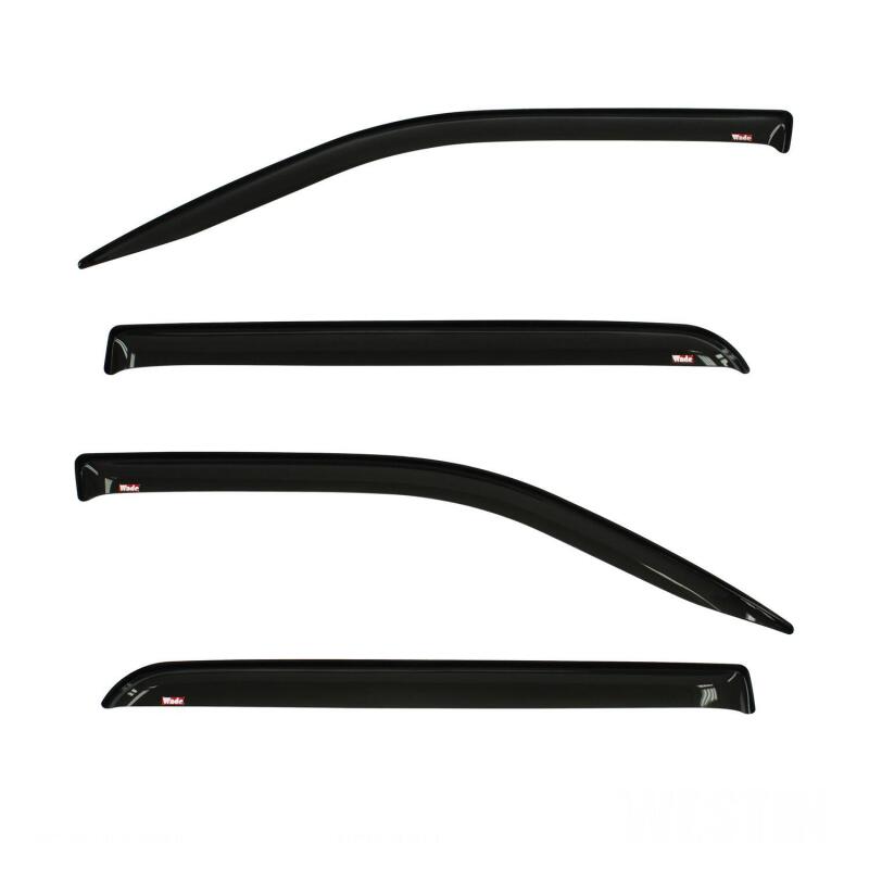 Westin 2019 RAM 1500 Crew Cab (Non Classic) Slim Wind Deflector 4pc - Smoke