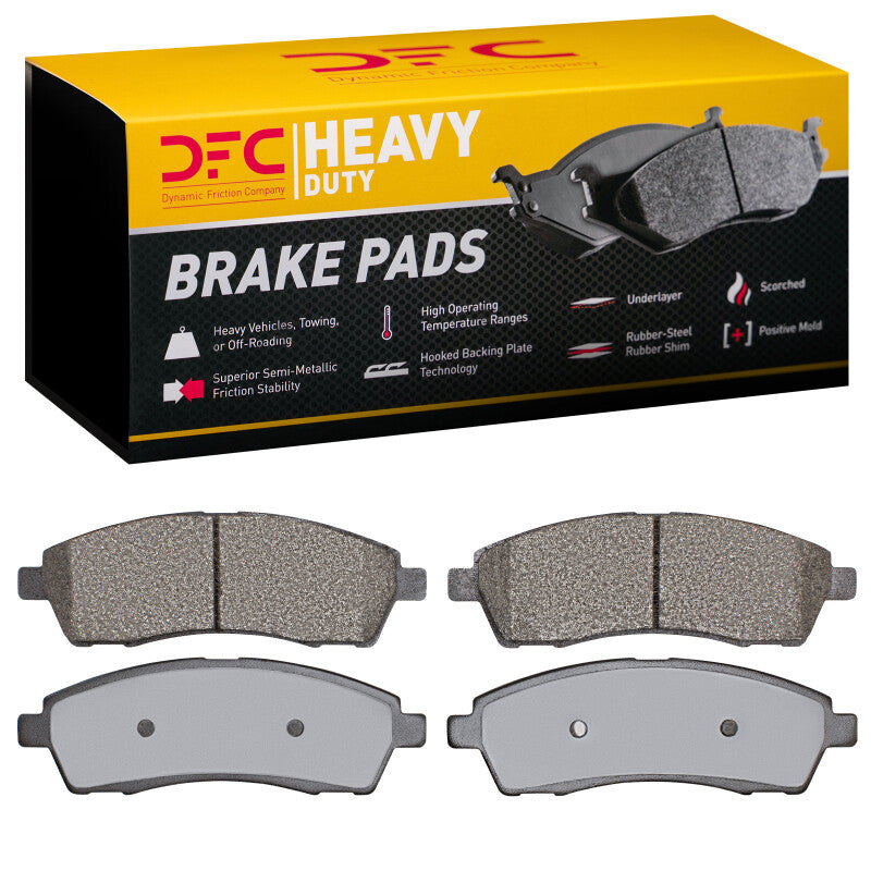 DFC 99-05 Ford F-350 Super Duty 4WD Rear Heavy Duty Pads - Semi Metallic