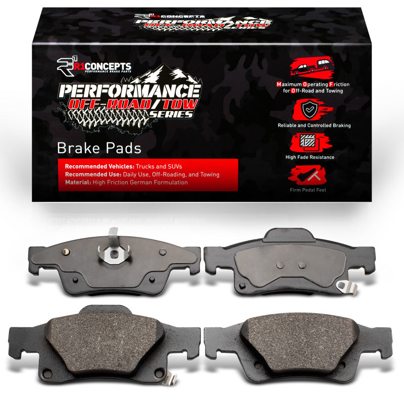 R1 Concepts R1 11-26 Jeep Grand Cherokee Wk Rear Off-Road/Tow Brake Pads