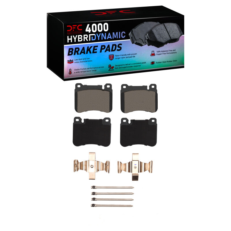 DFC 05-11 Mercedes-Benz C230 Front 4000 HybriDynamic Brake Pads and Hardware Kit