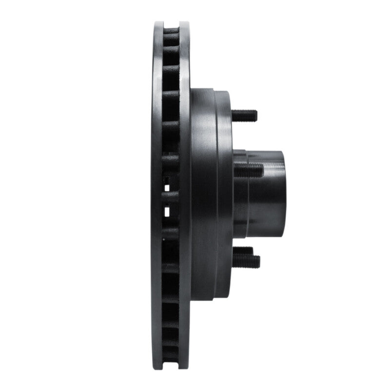 R1 Concepts R1 78-78 Buick Century Front Right Drilled & Slotted Black Brake Rotor