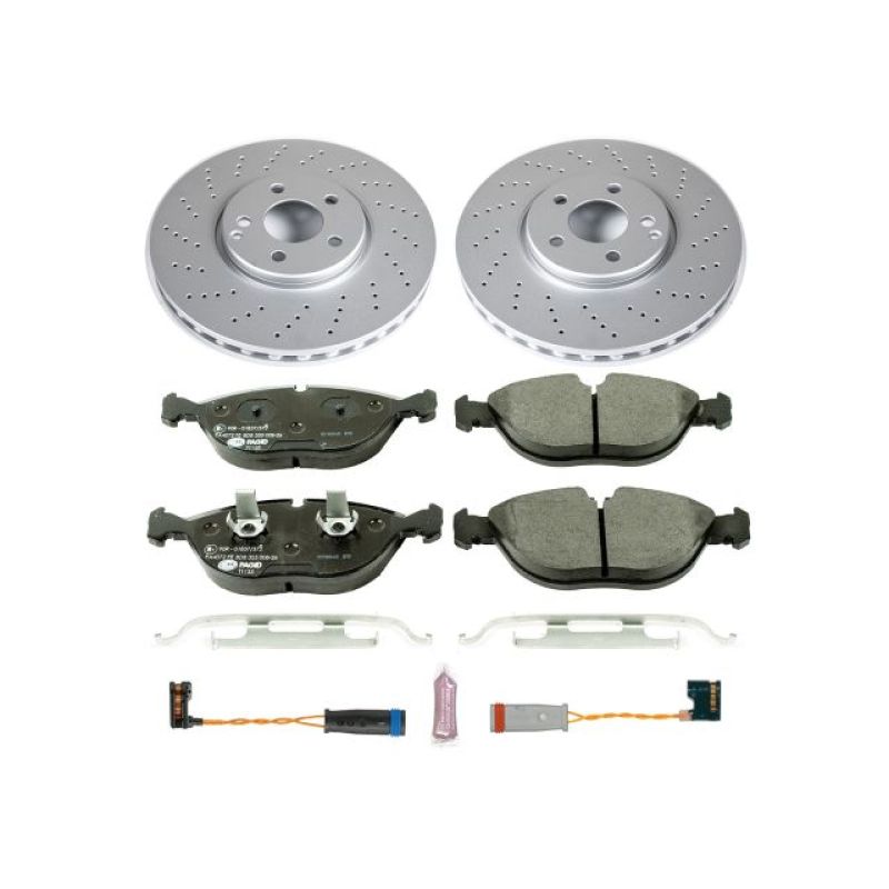 PowerStop Power Stop 04-05 Mercedes-Benz E500 Front Euro-Stop Brake Kit