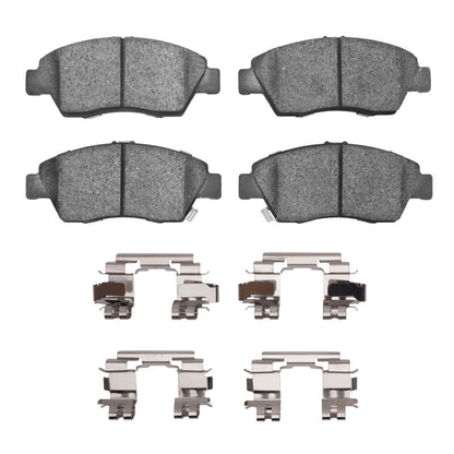 R1 Concepts R1 93-97 Honda Civic DEL SOL Front Performance Sport Pads & Hardware Kit