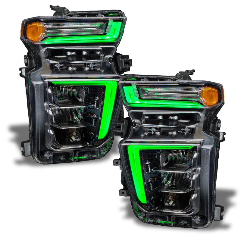 ORACLE Lighting Oracle 20-21 Chevy Silverado HD 2500 RGB+W Headlight DRL Kit - ColorSHIFT w/o Controller