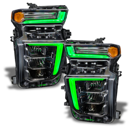 ORACLE Lighting Oracle 20-21 Chevy Silverado HD 2500 RGB+W Headlight DRL Kit - ColorSHIFT w/o Controller