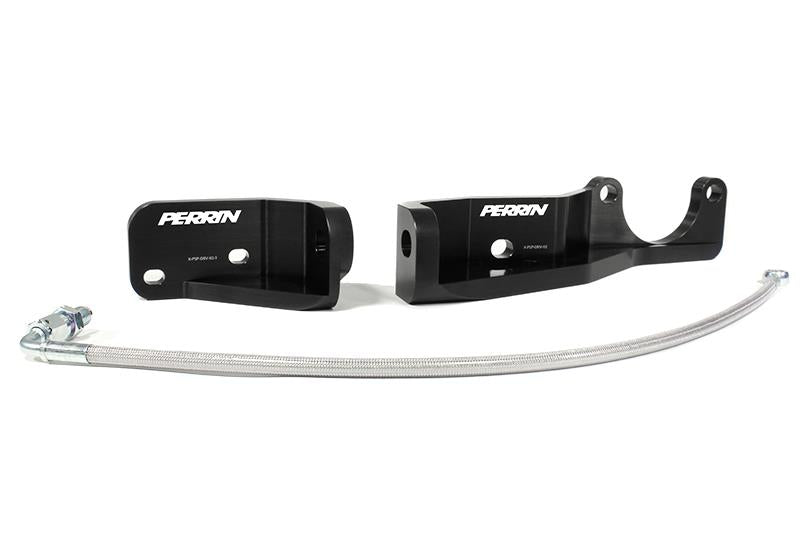 Perrin Performance PERRIN 15-21 Subaru Impreza/WRX/STI Pitch Stop Mount & Firewall Brace - Black