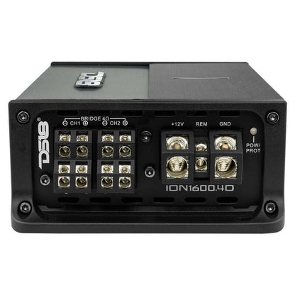 DS18 4-Channel Amp 2x 800/4ohm Bridge 4 x 400/2ohm 4 x 240/4ohm Watts RMS Class D