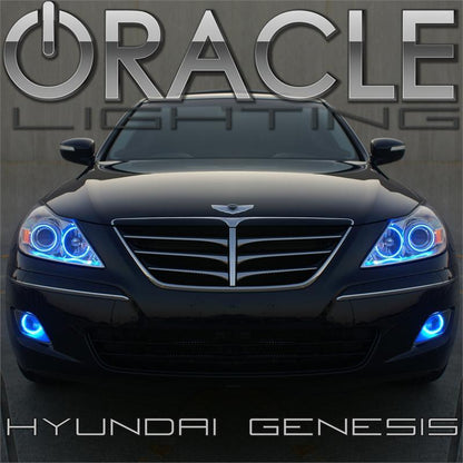 ORACLE Lighting Oracle Hyundai Genesis 09-10 Halo Kit - ColorSHIFT w/ 2.0 Controller