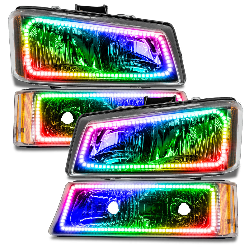 ORACLE Lighting Oracle 03-06 Chevy Silverado Pre-Assembled Headlights w/ Parking Lights - w/o Controller