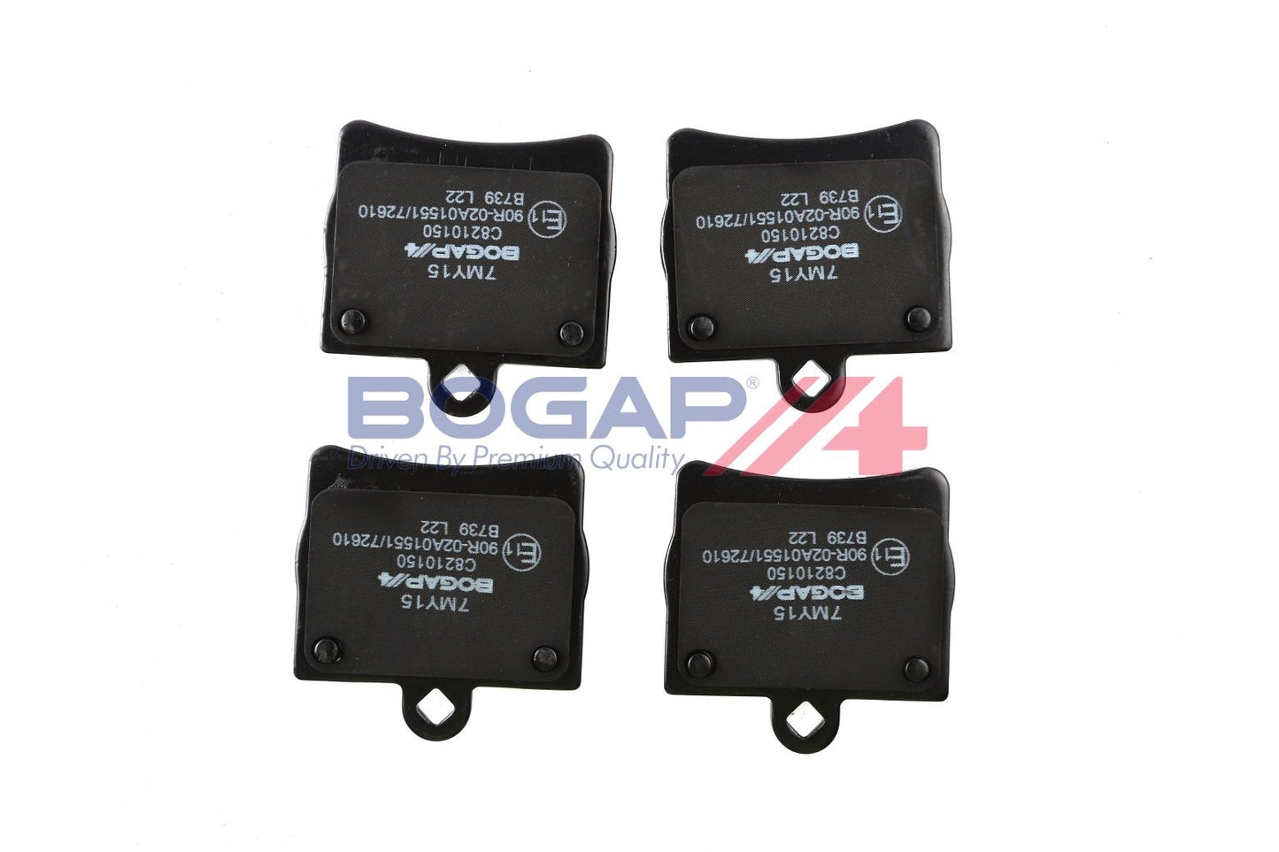 BOGAP C8210150 Brake Pad Set, Disc Brake | ML Performance Car Parts
