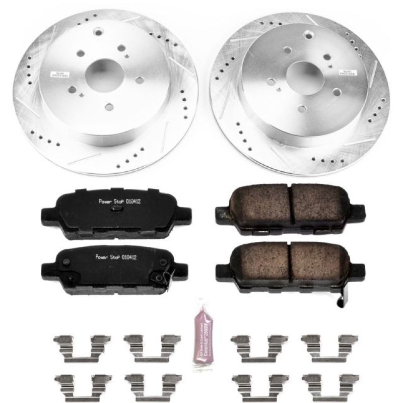 PowerStop Power Stop 09-13 Suzuki Grand Vitara Rear Z23 Evolution Sport Brake Kit