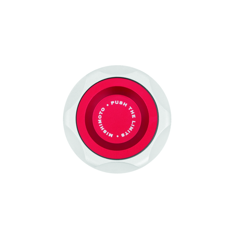 Mishimoto Mitsubishi Oil Filler Cap - Red