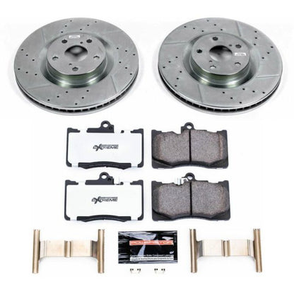 PowerStop Power Stop 13-19 Lexus GS350 Front Z26 Street Warrior Brake Kit