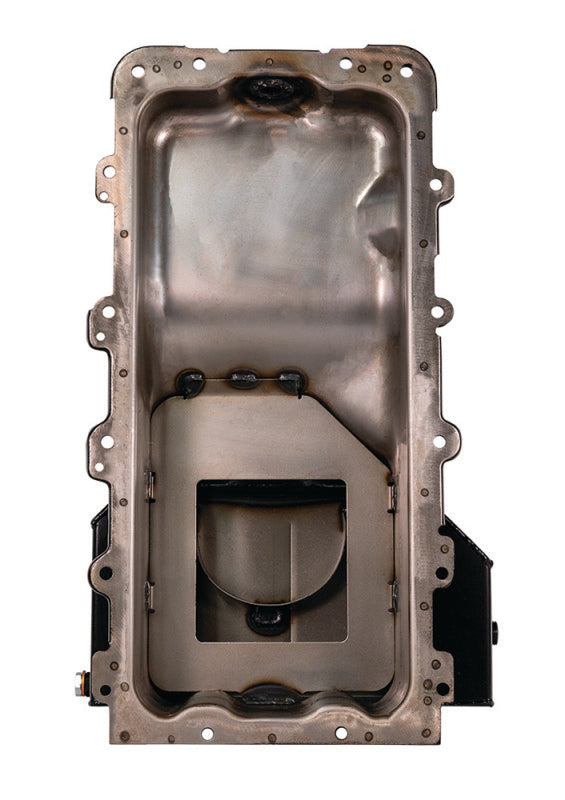 Moroso Ford 4.6/5.4L (w/Rear Sump) Kicked Out Wet Sump 7qt 6.5in Steel Oil Pan
