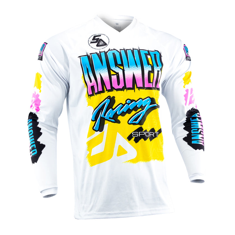 Answer 26 LE Syncron Artifacts Jersey 50 Years Neon Yellow/White/Blue - Small