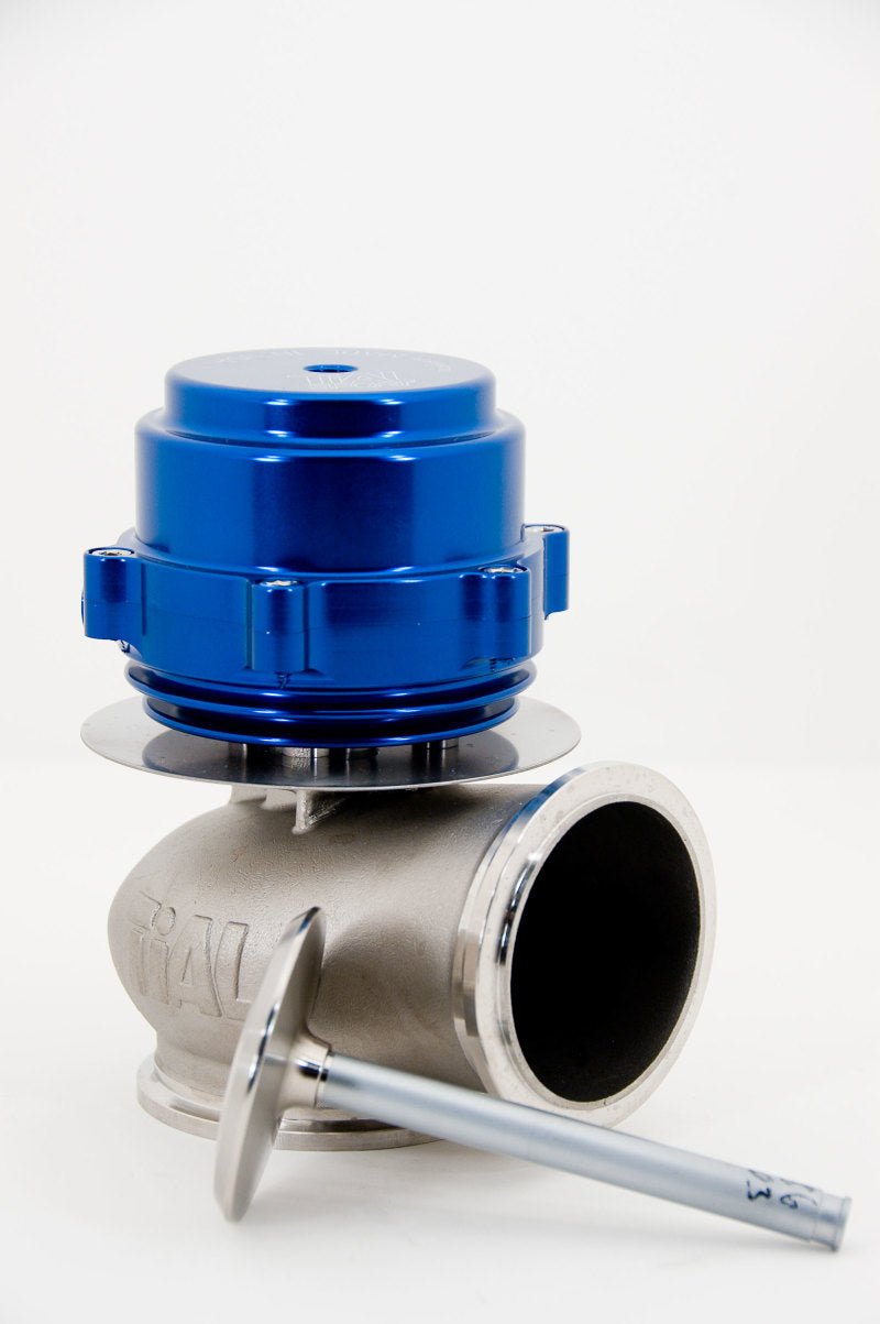 TiALSport TiAL Sport V60 Wastegate 60mm .673 Bar (9.77 PSI) w/Clamps - Blue