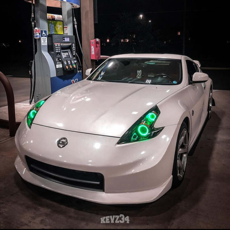 ORACLE Lighting Oracle Nissan 370 Z 09-20 LED Dual Halo Kit - Red