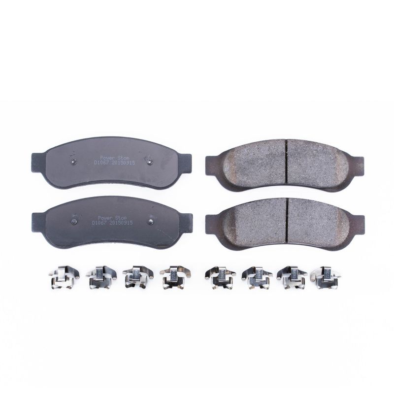 PowerStop Power Stop 07-10 Ford F-250 Super Duty Rear Z17 Evolution Ceramic Brake Pads w/Hardware