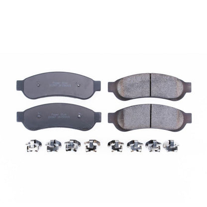 PowerStop Power Stop 07-10 Ford F-250 Super Duty Rear Z17 Evolution Ceramic Brake Pads w/Hardware