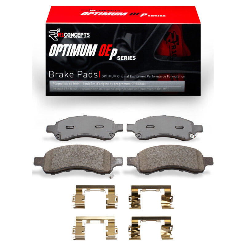 R1 Concepts R1 2006-2012 Buick Rainier Front R1 Optimum OE Pads & Hardware Kit