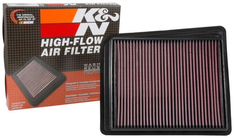 K&N Engineering K&N 2017 Nissan Titan V8-5.6L F/I Drop In Replacement Air Filter