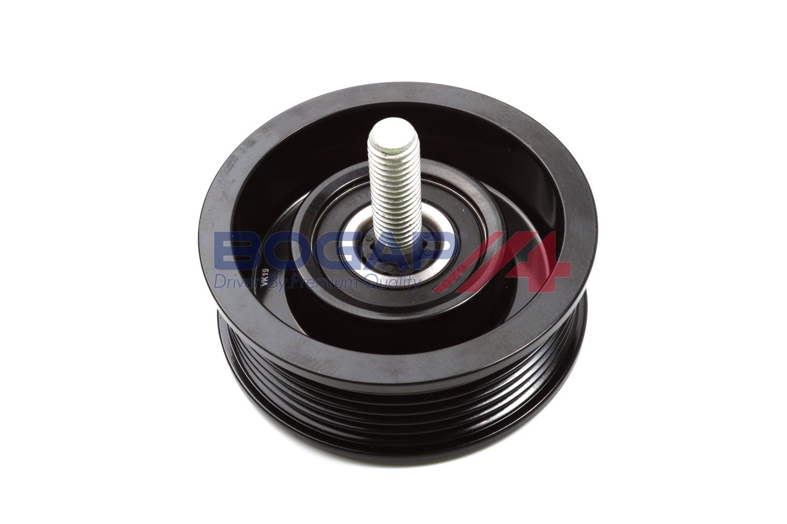 BOGAP J1320101 Deflection/Guide Pulley, V-Ribbed Belt