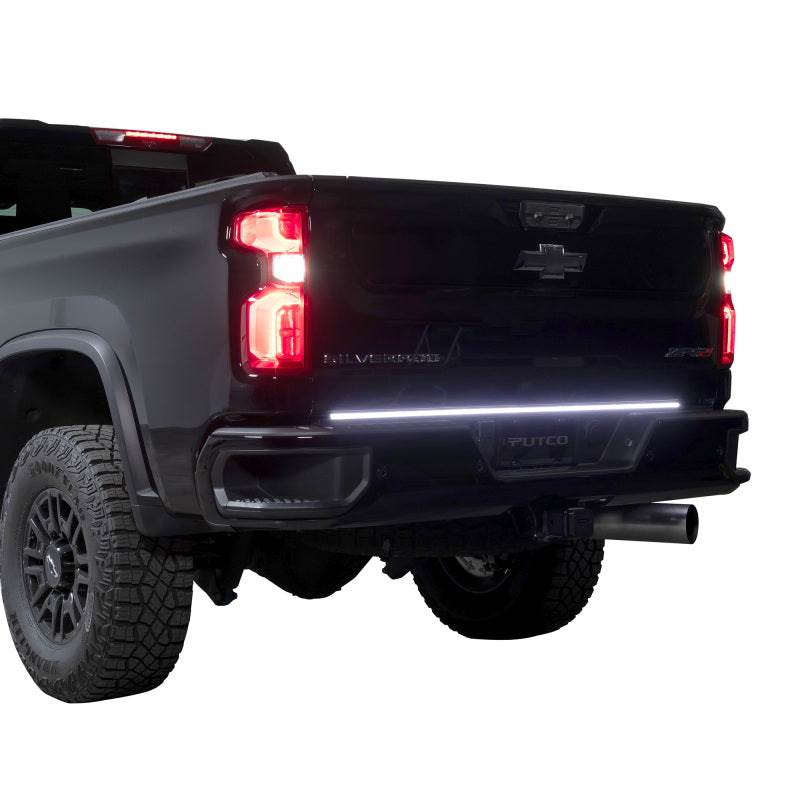 Putco 2024 Chevrolet Silverado HD/ GMC Sierra HD 60In Direct Fit Red Blade Kit Tailgate Bars