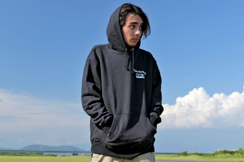 HKS HOODIE SUPER DRAGER BLACK XXL