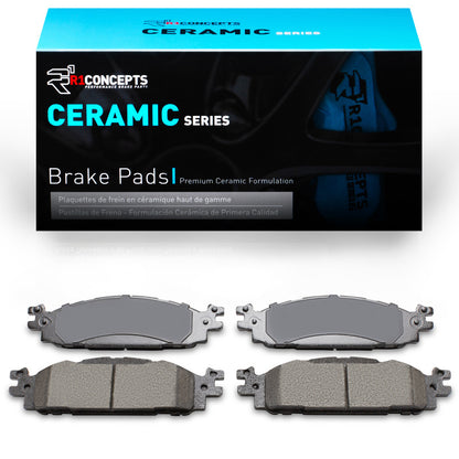 R1 Concepts R1 09-19 Ford Taurus (Excl SHO) Front R1 Ceramic Brake Pads