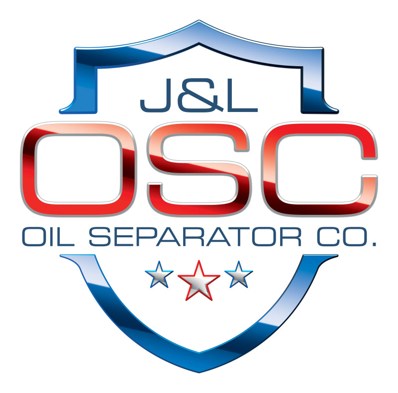 J&L 16-24 Chevrolet Camaro LT1 6.2L Drivers Side Oil Separator 3.0 - Clear Anodized