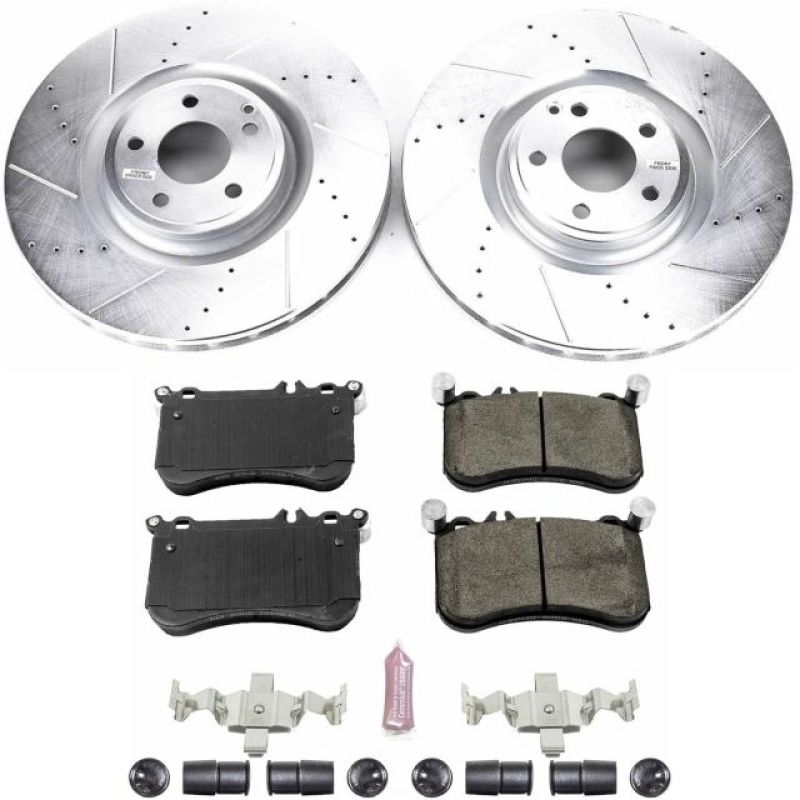 PowerStop Power Stop 12-18 Mercedes-Benz CLS550 Front Z23 Evolution Brake Kit