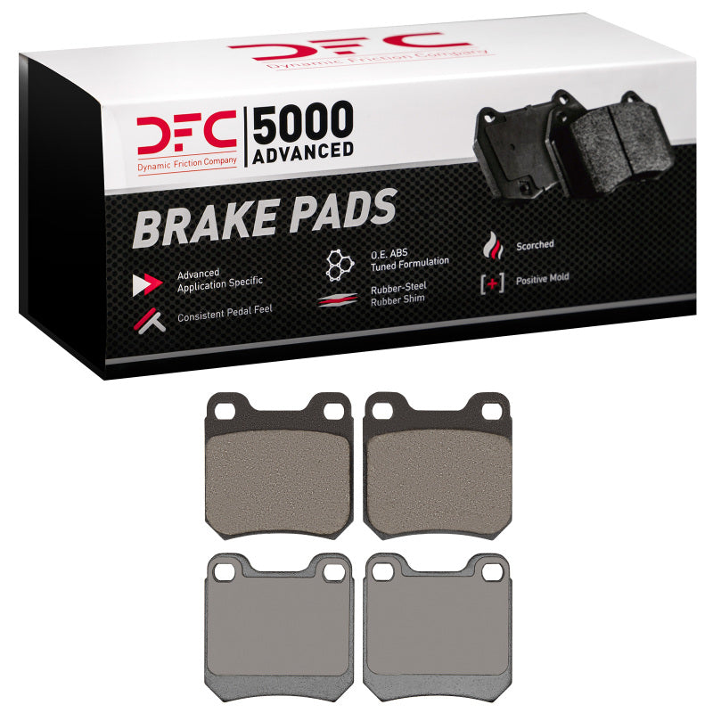 DFC 97-08 Cadillac Catera Rear 5000 Advanced Low Metallic Brake Pads