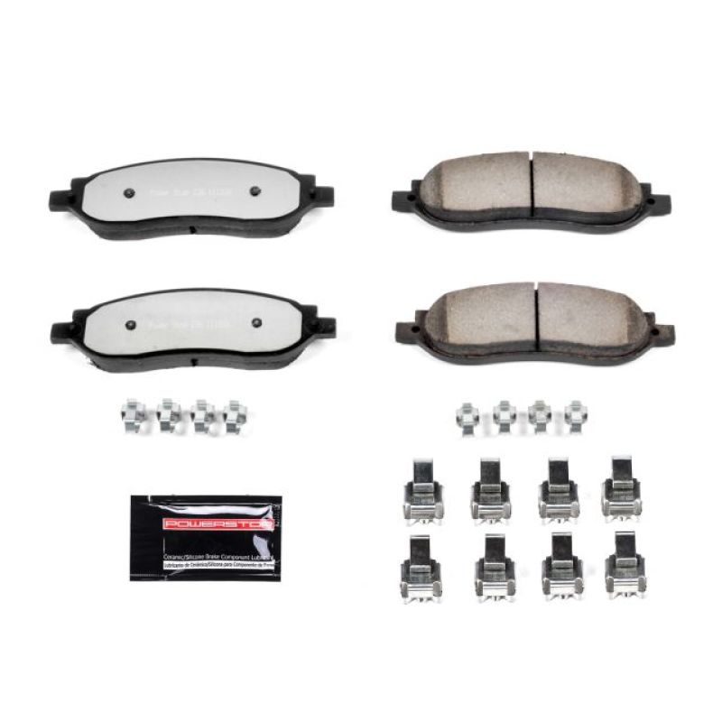 PowerStop Power Stop 05-07 Ford F-250 Super Duty Rear Z36 Truck & Tow Brake Pads w/Hardware