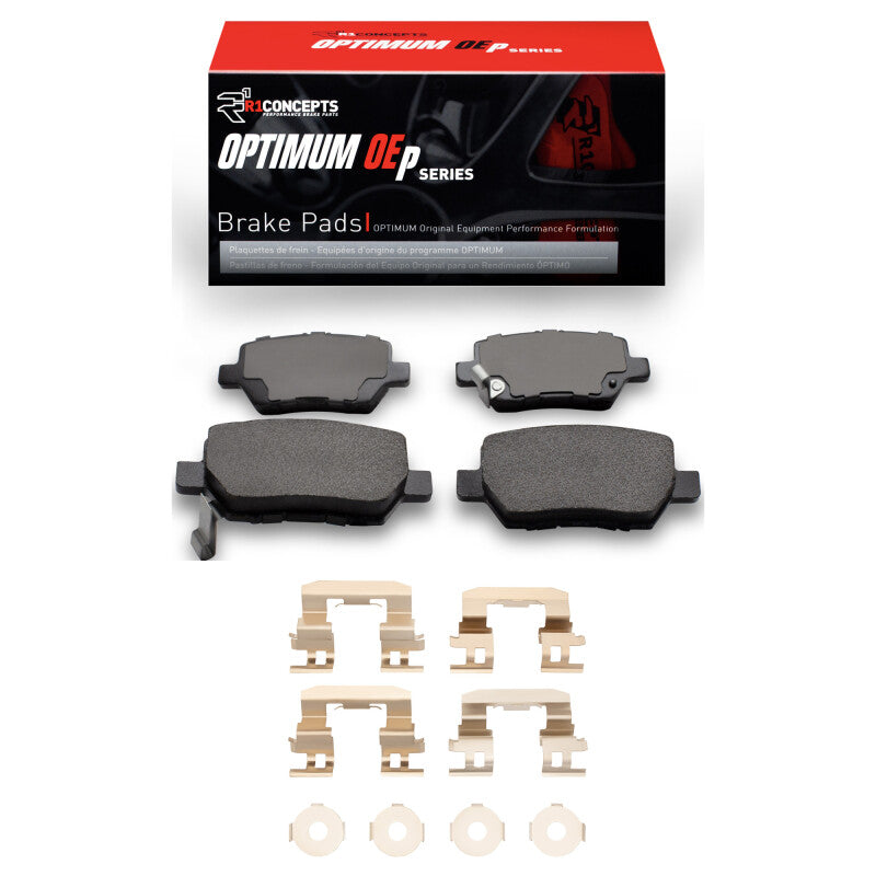 R1 Concepts R1 05-12 Acura RL Rear Optimum OE Pads & Hardware Kit