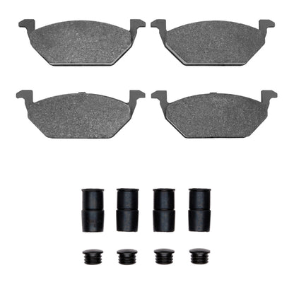 R1 Concepts R1 98-99 Volkswagen Golf Front Optimum OE Pads & Hardware Kit