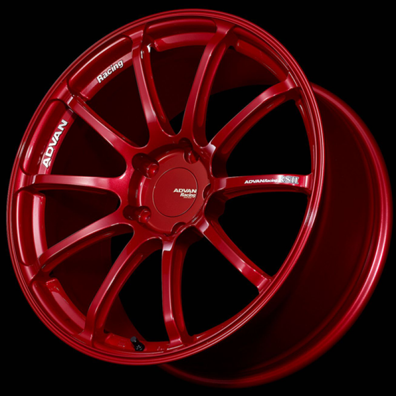 Advan RSII 19x8.5 / +52 Offset / 5x130 / 71.6mm Bore / Racing Red