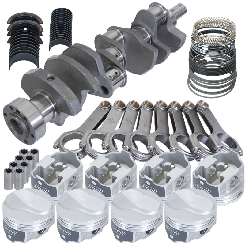 Eagle Chevy 454 4.000in Crank 6.135in H-Beam 18.3cc Dome 4.320in Pistons Rotating Assembly