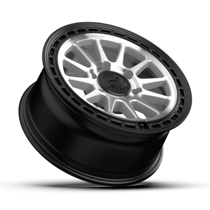fifteen52 Range HD 17x8.5 5x127 0mm ET 71.5mm Center Bore Machined Clear/Gloss Black Wheel