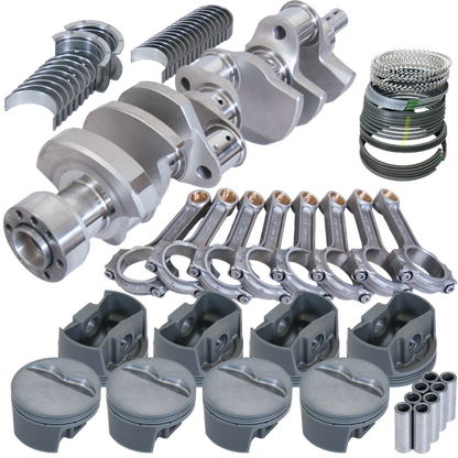 Eagle Chevy LT1 350 1Pc 3.750in Crank 5.700in I-Beam Rods -5cc 4.030in Pistons Rotating Assembly
