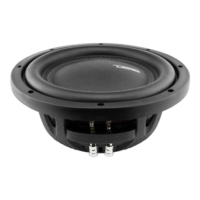 DS18 10in 600 Watts RMS 4 ohm SVC Shallow Mount Fiber Glass Subwoofer IXS Series