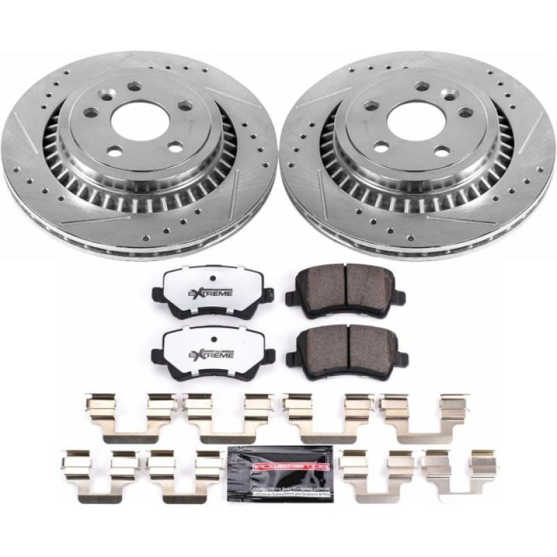 PowerStop Power Stop 10-17 Volvo XC60 Rear Z36 Truck & Tow Brake Kit