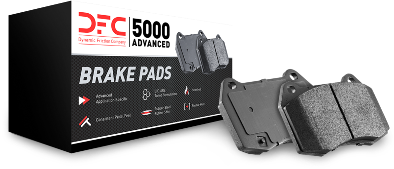 DFC 24-25 Hyundai Kona Front 5000 Advanced Ceramic Brake Pads and Hardware Kit